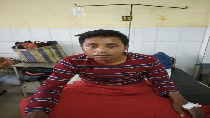 Alleged accused injured in police firing