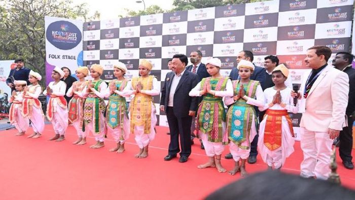 MSME Minister Narayan Rane at North East festival