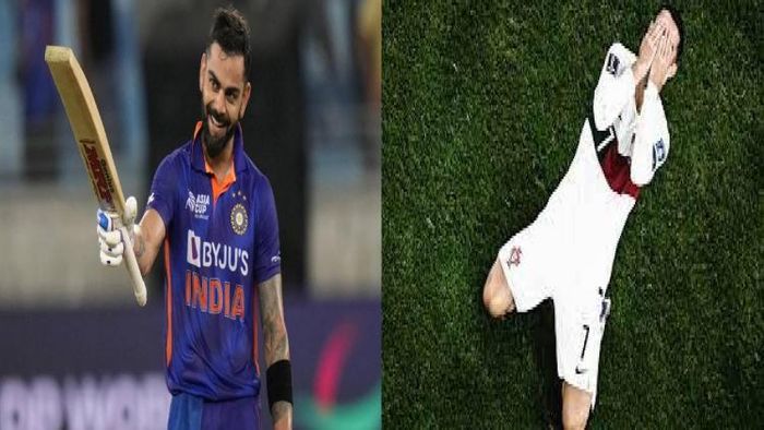 Virat Kohli on Cristiano Ronaldo