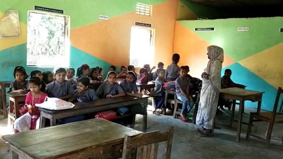 Assam: Mid Day Meal cook teaches students as teachers reach late in Cachar school Assam: Mid Day Meal cook teaches students as teachers reach late in Cachar school