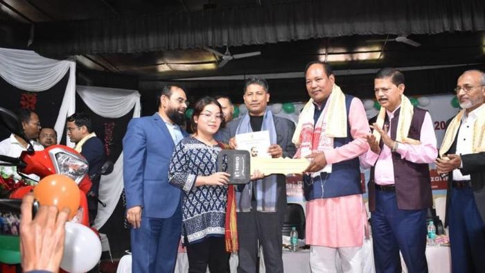 Dr Banikanta Kakati Merit Award distributed in Badarpur