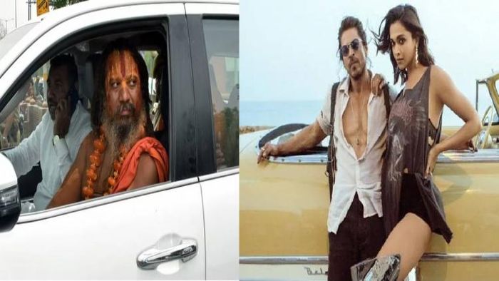 Ayodhya Seer's threatening statement amid row over Shah Rukh Khan, Deepika Padukone starrer 'Besharam' song from the movie Pathaan