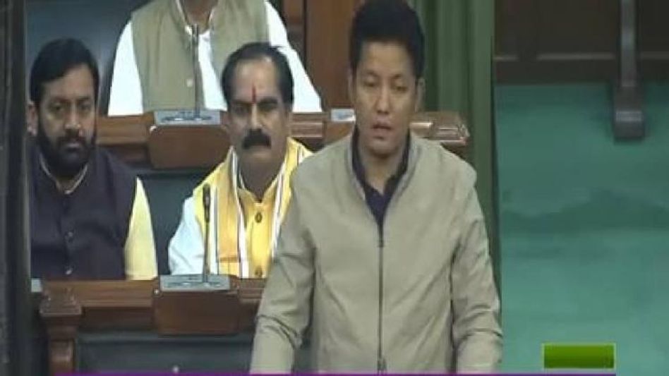 Sikkim's lone MP Indra Hang Subba raise Limboo -Tamang seat reservation issues in Parliament Sikkim's lone MP Indra Hang Subba raise Limboo -Tamang seat reservation issues in Parliament
