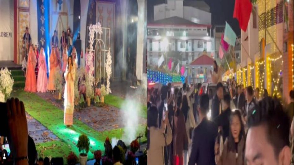 Sushmita Sen exuberate elegance at Manipur’s Sangai Festival, lights up the ramp in traditional phanek Sushmita Sen exuberate elegance at Manipur’s Sangai Festival, lights up the ramp in traditional phanek
