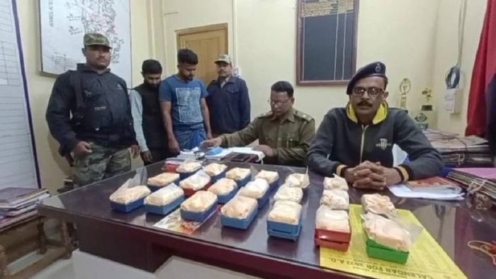 Drugs seized in Tripura