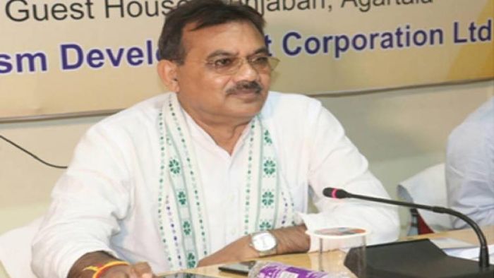 Tripura tourism minister Pranajit Singha Roy