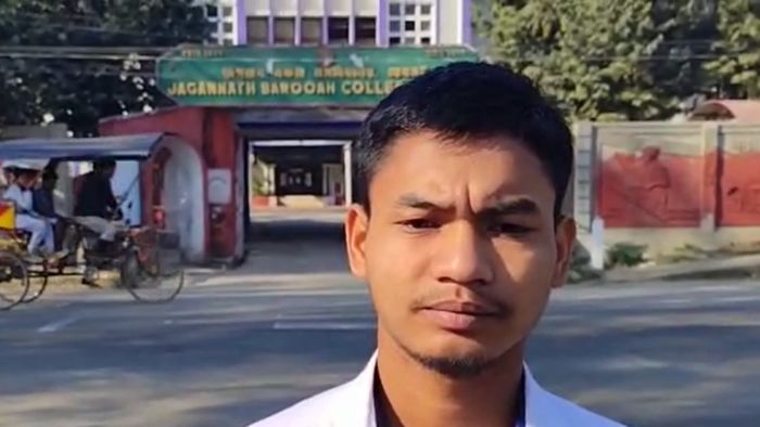 JB College student Pranabjyoti Chetia