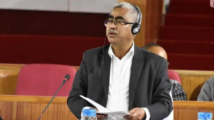 Suspended Congress MLA Mohendro Rapsang