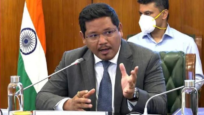 File photo of Meghalaya CM Conrad Sangma