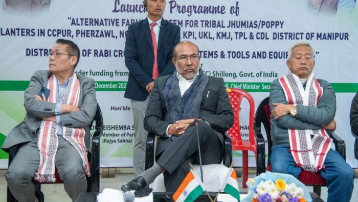 Manipur CM launches alternative farming system
