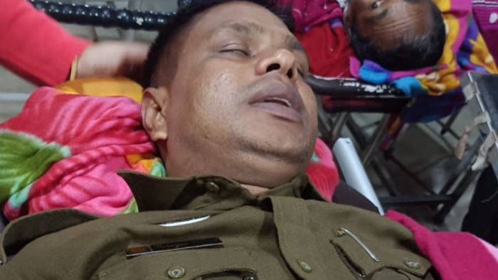 Assam police constable injured while trying to stop speeding bike