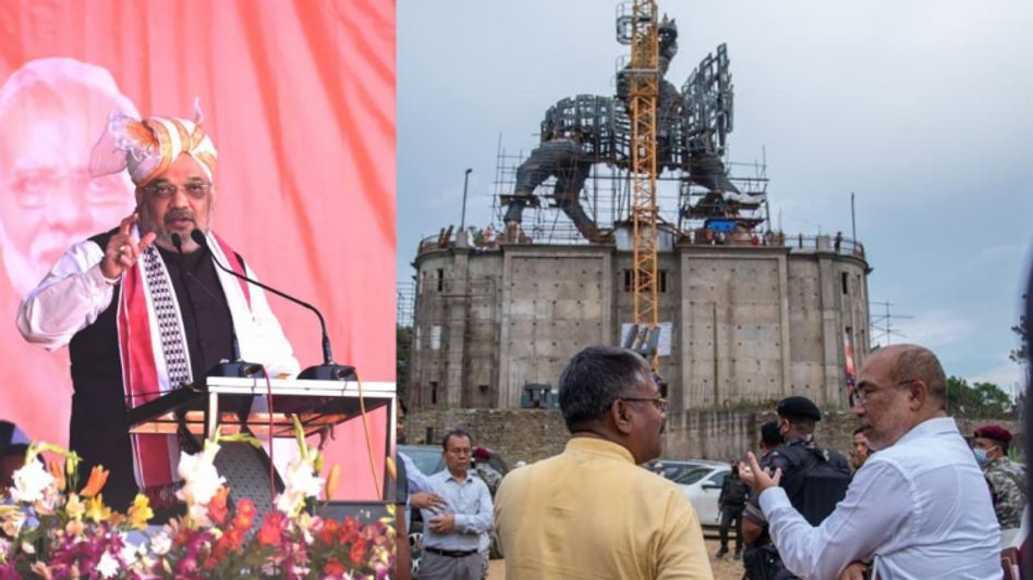 Amit Shah to visit Manipur on January 6, to inaugurate 120 feet tall polo statue Amit Shah to visit Manipur on January 6, to inaugurate 120 feet tall polo statue