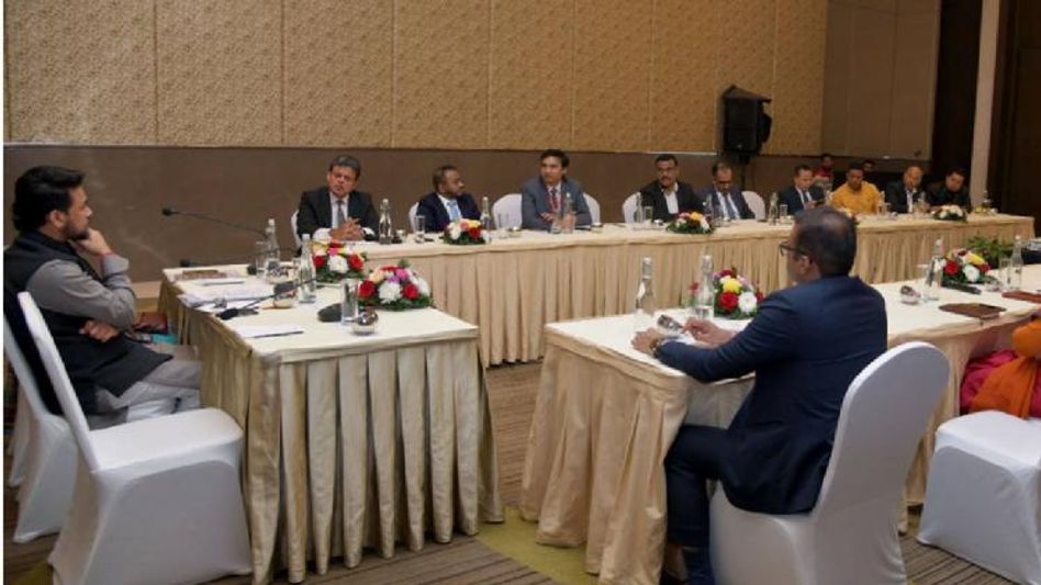 Union Minister Anurag Thakur reaches Guwahati; reviews Y20 inception meeting preparation Union Minister Anurag Thakur reaches Guwahati; reviews Y20 inception meeting preparation