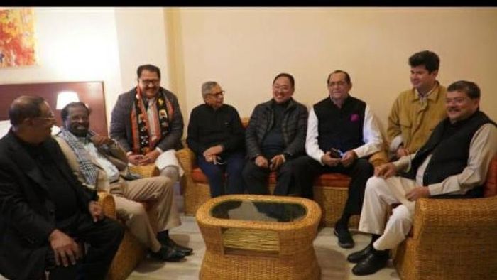 All India Congress Commitee meets Nagaland Pradesh Congress Commitee