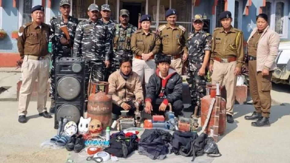 Arunachal: Itanagar Capital Police arrests two in robbery case Arunachal: Itanagar Capital Police arrests two in robbery case