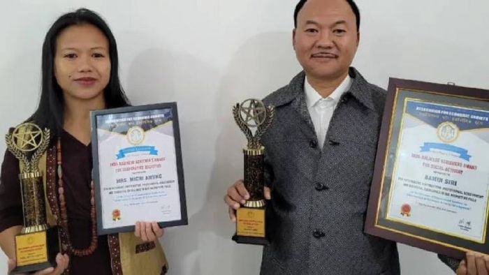 Two entrepreneurs from Arunachal conferred Indo-Balinese Achievers Awards