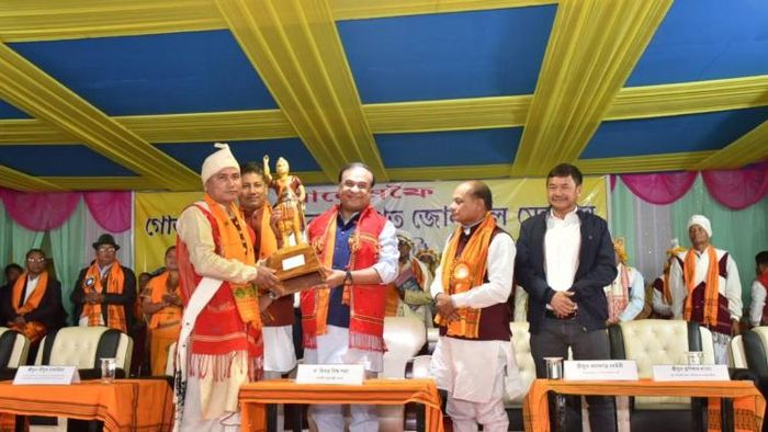 Assam CM Himanta Biswa Sarma visits historic Jonbeel Mela in Morigaon