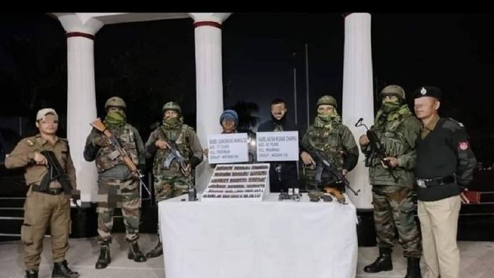 Assam Rifles apprehends two NSCN-K (YA) militants in Changlang district