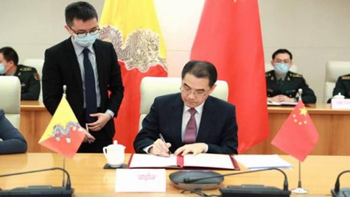 China-Bhutan sign a positive consensus to settle the border dispute