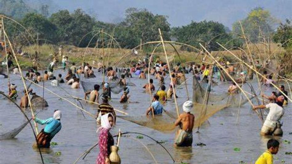 Assam: Community fishing at wetland in Kaziranga National Park banned amidst Magh Bihu festivities Assam: Community fishing at wetland in Kaziranga National Park banned amidst Magh Bihu festivities