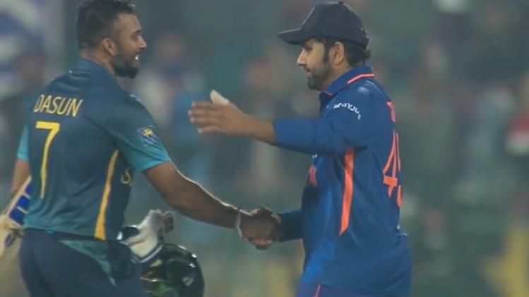 Fan breaches security to enter ground at Barsapara Stadium