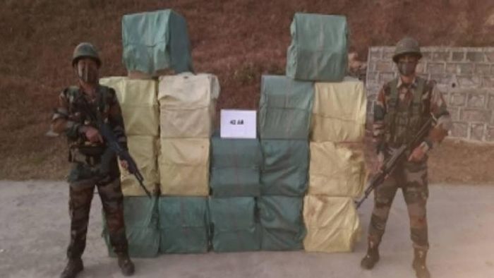 Drugs worth crores seized by Assam Rifles