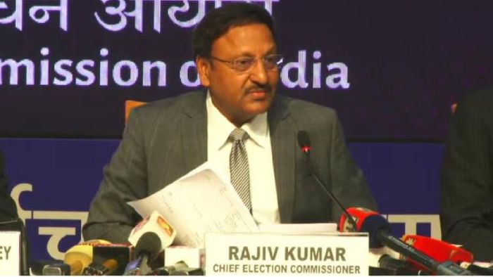 Chief Election Commissioner of India Rajiv Kumar