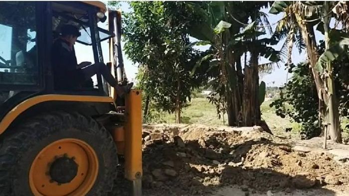 Eviction drive in Lakhimpur district