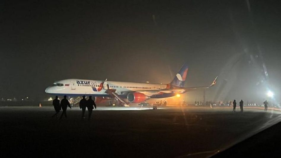 Goa-bound flight from Moscow diverted to Gujarat's Jamnagar after bomb threat Goa-bound flight from Moscow diverted to Gujarat's Jamnagar after bomb threat