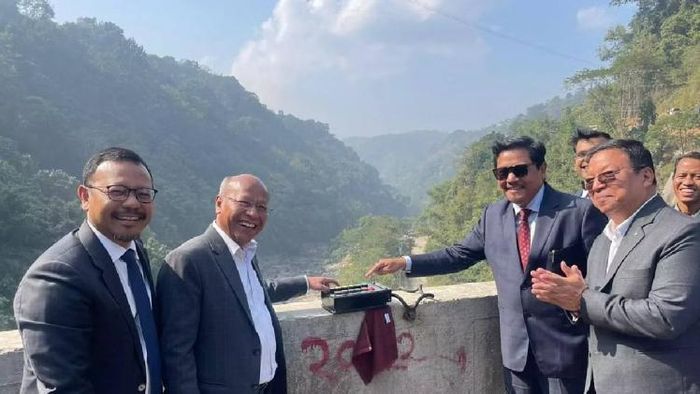 Conrad Sangma Inaugurates Ganol Hydro Power Project