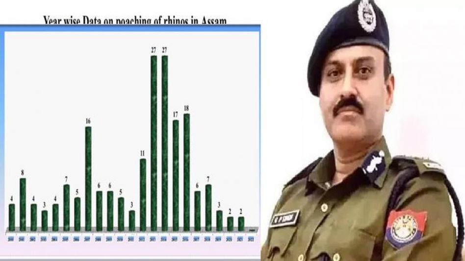 Assam: Not a single rhino killed in state in 2022, says Special DGP GP Singh Assam: Not a single rhino killed in state in 2022, says Special DGP GP Singh
