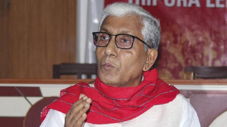 Former Tripura CM and CPI(M) leader Manik Sarkar