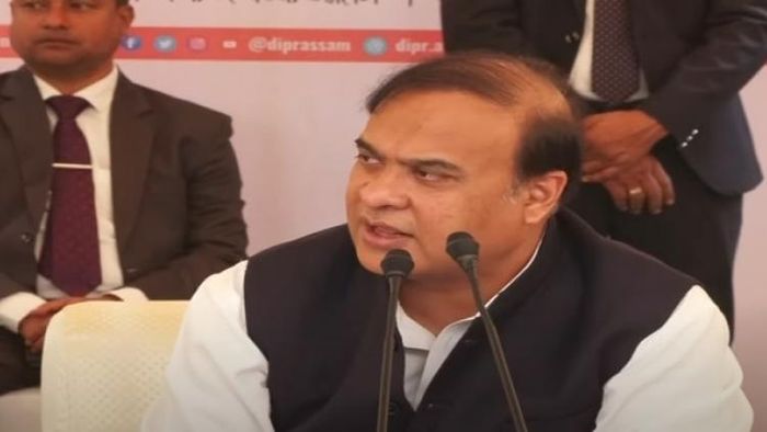 Assam CM Himanta Biswa Sarma Interacts with editors and senior journalists of newspapers, TV channels and digital platforms on the first day of New Year, 2023 at Koinadhora, Guwahati