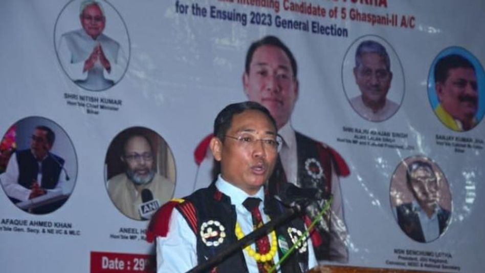 Janata Dal-United  declares 1st candidate for Nagaland assembly polls Janata Dal-United  declares 1st candidate for Nagaland assembly polls