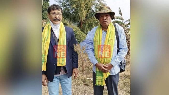 KLO Chief Jeevan Singh with mediator