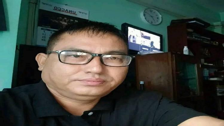 Detained journalist Hemantakumar Ningombam
