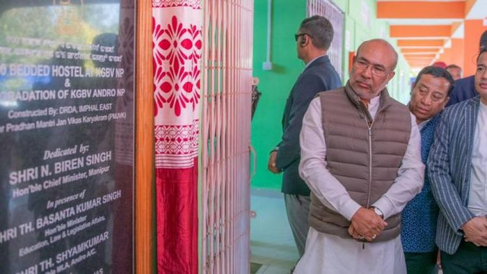 Manipur : CM N Biren Singh lays foundation stone of various projects in East Imphal