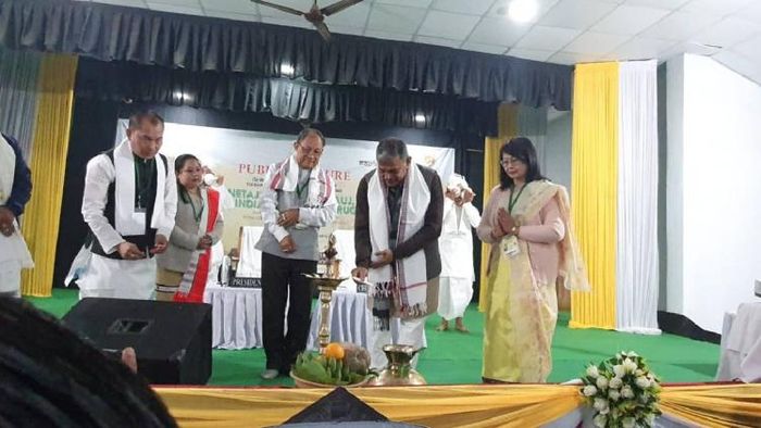 RSS Gen Secy Dattatreya Hosabale says, Netaji launched provincial independent govt in Manipur defeating British in 1944