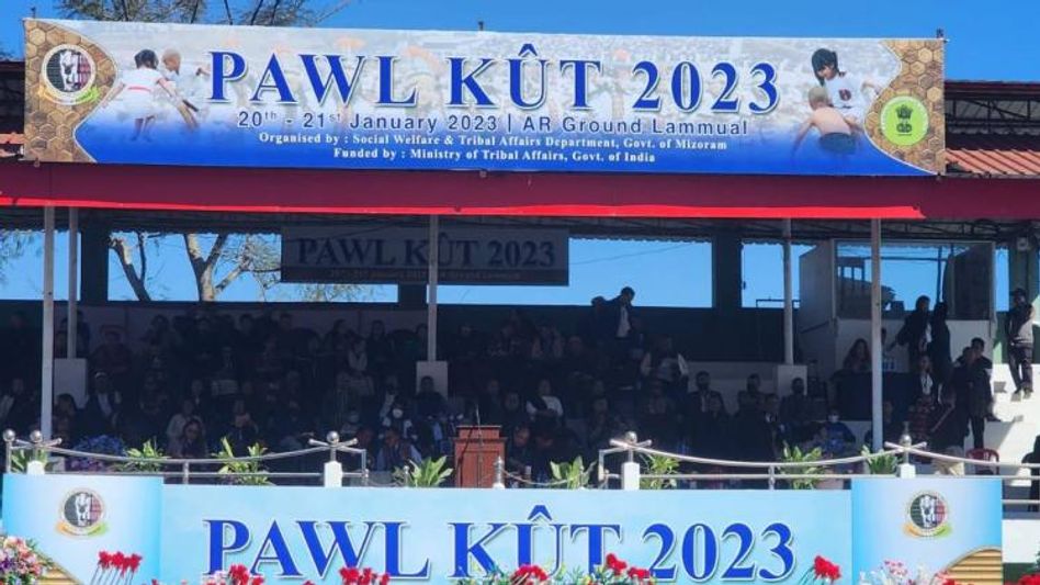 Mizoram: Pawl Kut festival celebrated in Aizawl, CM Zoramthanga appeals children to cherish Mizo Culture Mizoram: Pawl Kut festival celebrated in Aizawl, CM Zoramthanga appeals children to cherish Mizo Culture