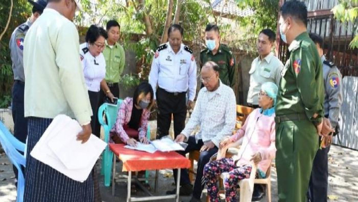 Myanmar Junta carrying out census collection ahead of elections in August (File Photo)