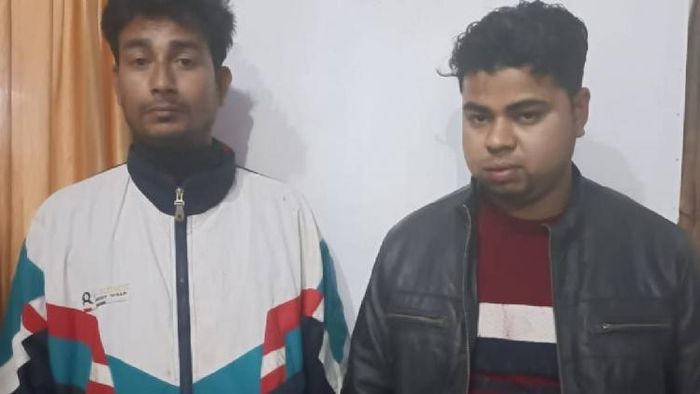 Arrested drug peddlers