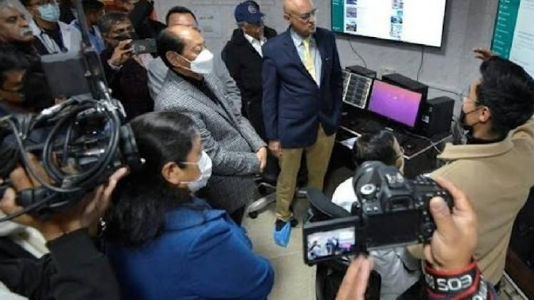 Chief Minister Rio launches 10-bed ICU project in the state