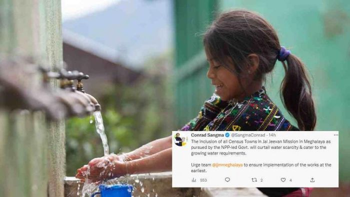 War of words breaks out between NPP, BJP over inclusion of census town in JJM, CM later tweeted