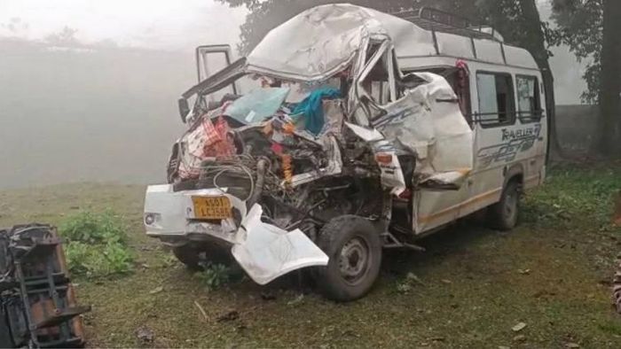 the vehicle that met with an accident