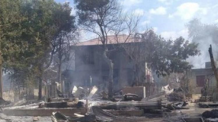 Myanmar regime troops raid at Sagaing