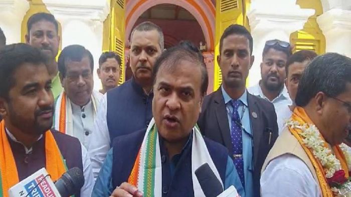Assam CM in Agartala