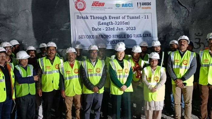 Ambitious Sevoke-Rangpo rail project inching towards it's completion