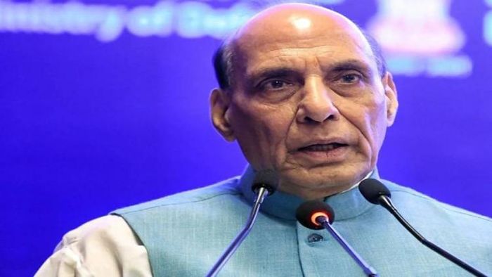 Defence Minister Rajnath Singh