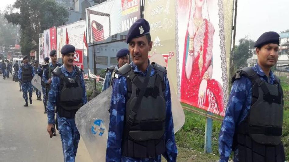 Security beefed up in poll bound Tripura, 14 cases of poll violence registered, says Official Security beefed up in poll bound Tripura, 14 cases of poll violence registered, says Official
