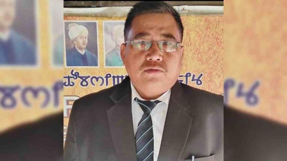BJP state leader Laishram Rameshwor Singh shot dead in Manipur BJP state leader Laishram Rameshwor Singh shot dead in Manipur